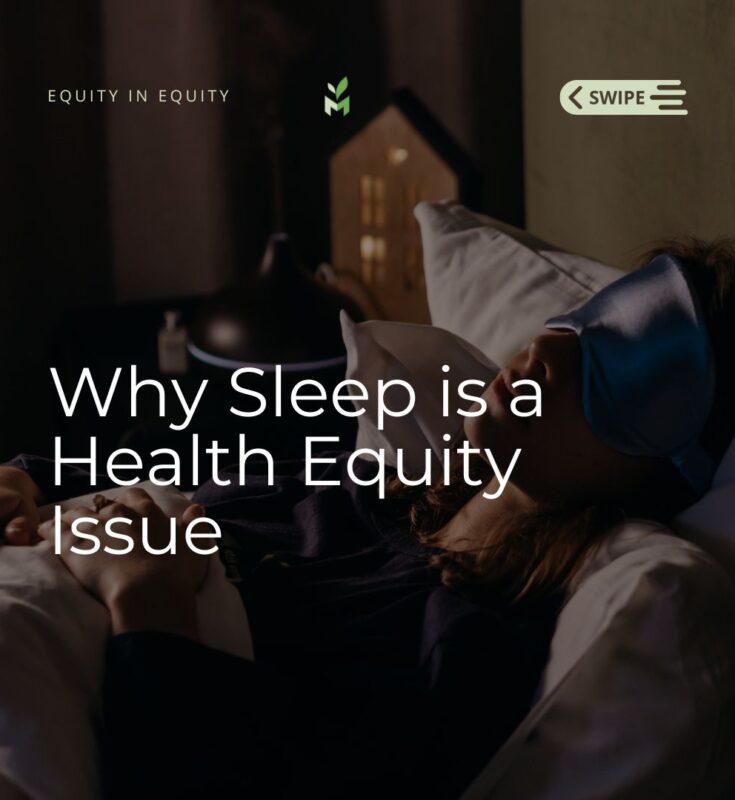 Why sleep is a Health Equity Issue